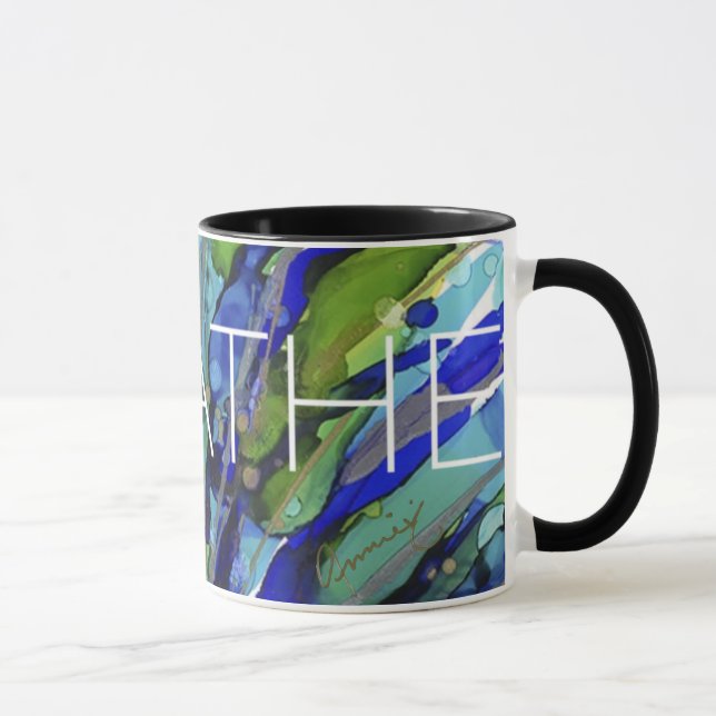 Taza Mug de la soledad respiratoria (Derecha)