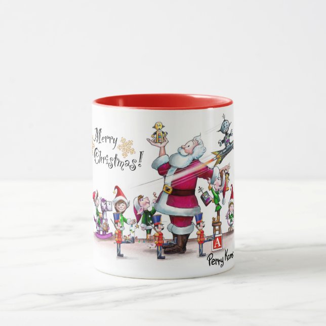 Taza Mug de la tienda de juguetes de Santa (Centro)