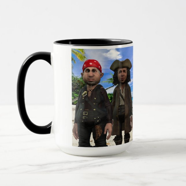 Taza Mug de la tripulación pirata (Izquierda)