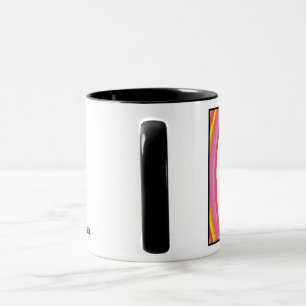 Taza Mug. de lana de vintage