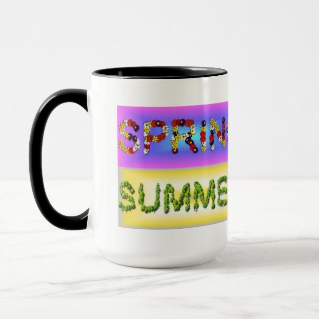 Taza Mug de las cuatro estaciones (Izquierda)