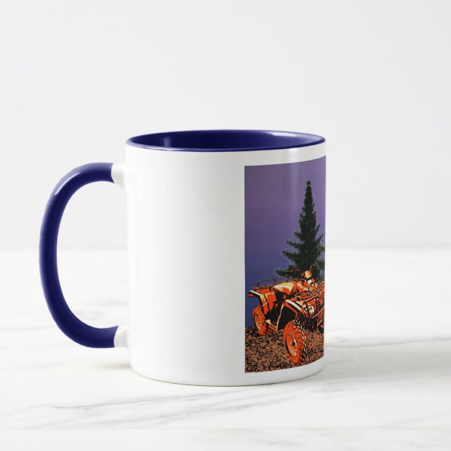 Taza Mug de las cuatro ruedas (Izquierda)