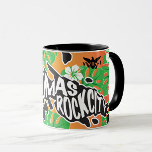 Taza Mug de las Islas Vírgenes "Rock City" de Santo To