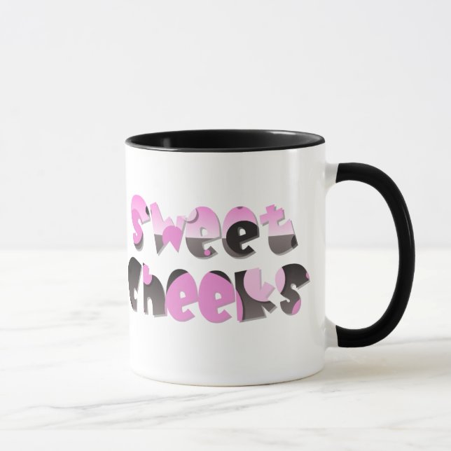 Taza Mug de las mejillas dulces (Derecha)