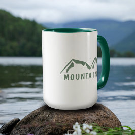 Taza Mug de las montañas verdes