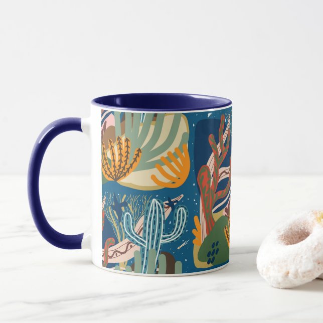 Taza Mug. de las noches del desierto (Con donut)