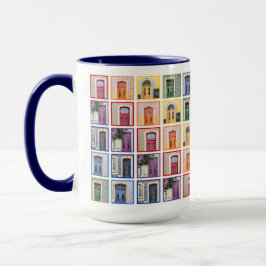 Taza Mug de las puertas de Portugal