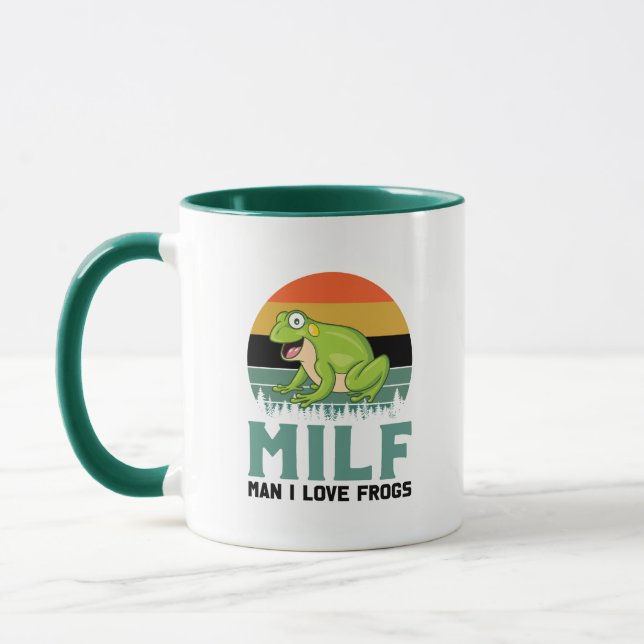 Taza Mug de las ranas de amor (Izquierda)