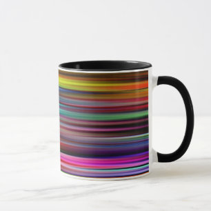 Taza Mug. de líneas abstractas