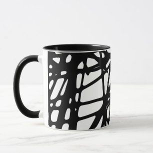 Taza Mug de líneas entrelazadas