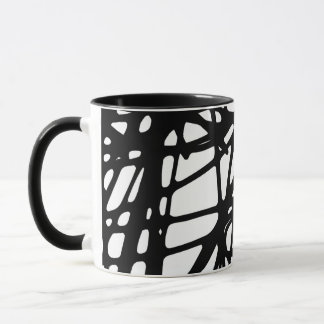 Taza Mug de líneas entrelazadas