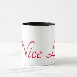 Taza Mug de "lista bonita"