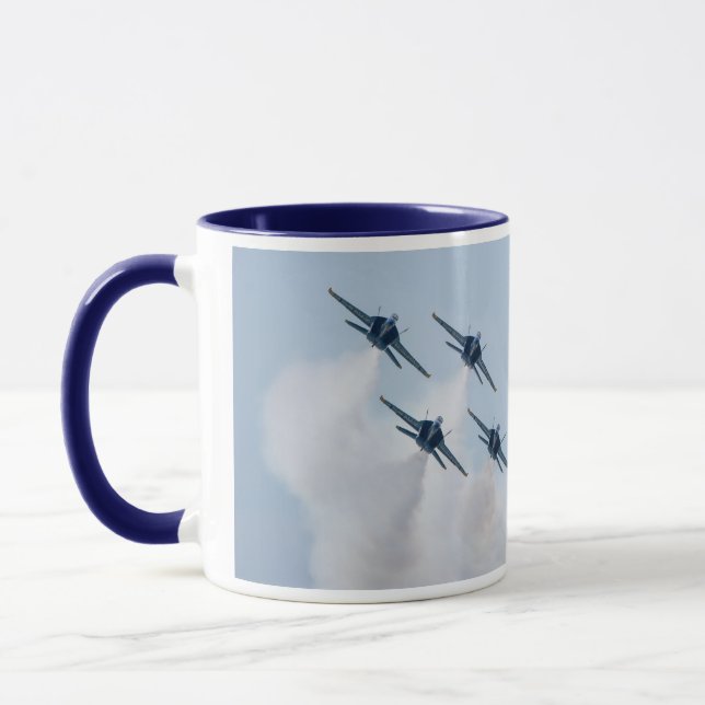 Taza Mug de los ángeles azules (Izquierda)
