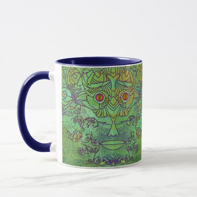 Taza Mug de los espíritus verdes (Izquierda)