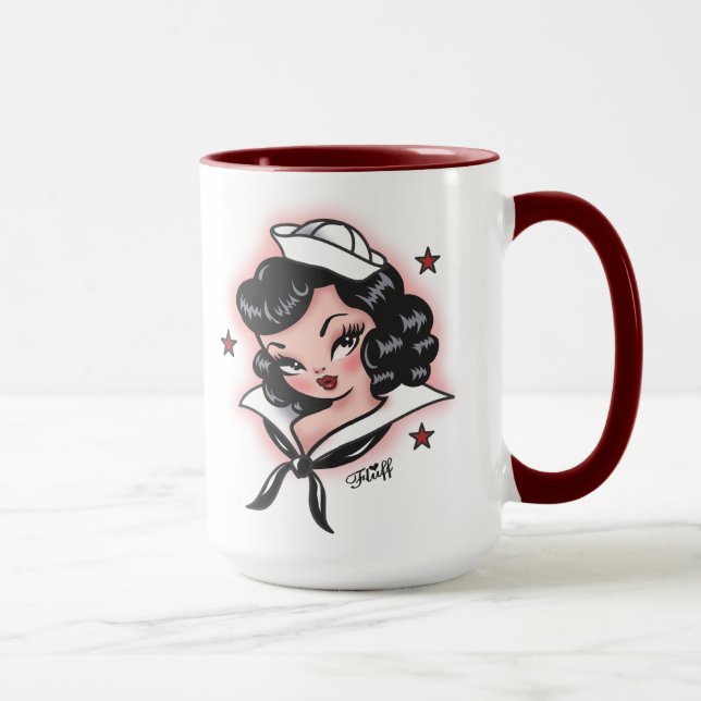 Taza Mug. de marinero suave (Derecha)