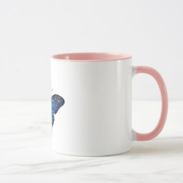 Taza Mug de mariposa cósmica - Arte de galaxia vibrante