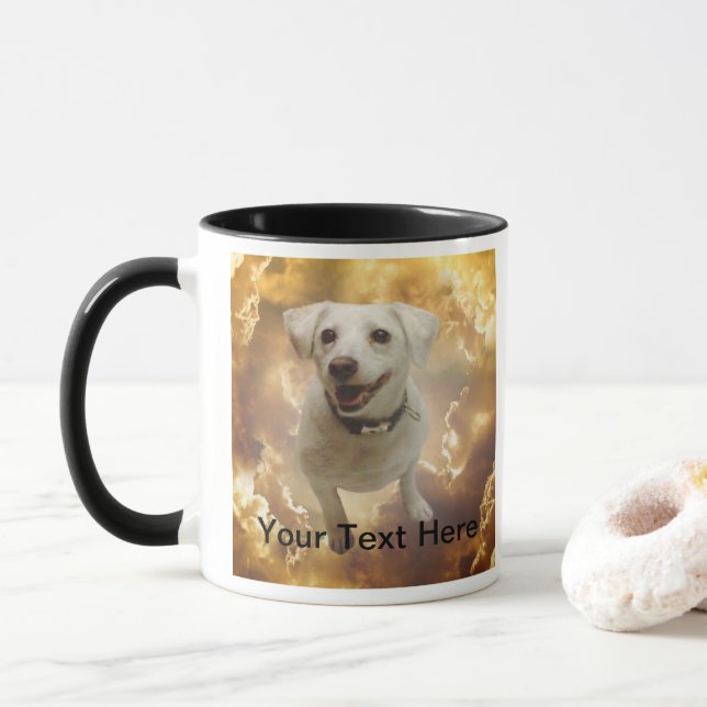 Taza Mug de memoria mascota 2 (Con donut)