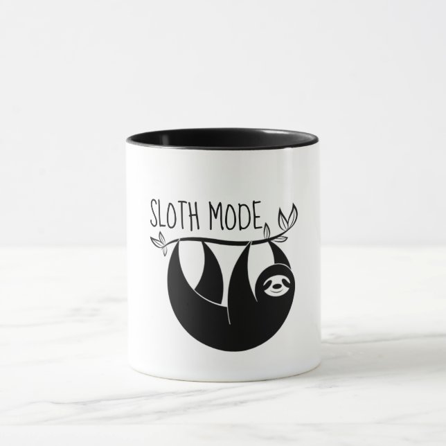 Taza Mug de modo eslogan (Centro)