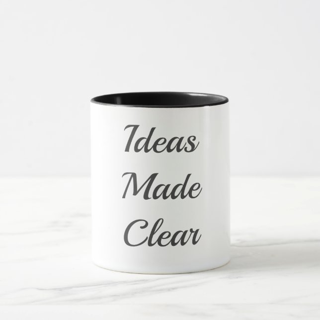 Taza Mug de motivación para el café matutino (Centro)