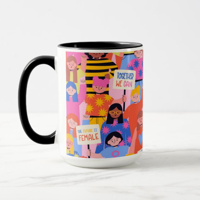 Taza Mug de mujeres empoderadas (Izquierda)