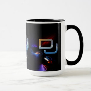 Taza Mug de música DJ