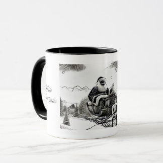 Taza Mug de Navidades blancos de Santa