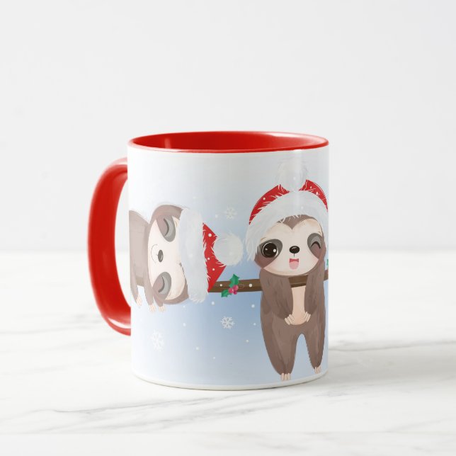Taza Mug. de Navidades cortos (Anverso izquierdo)