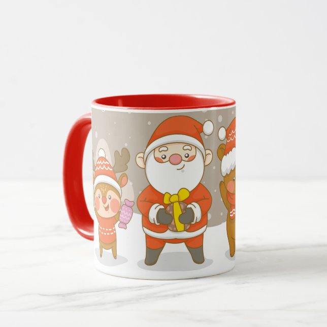 Taza Mug de Navidades cutáneos (Anverso izquierdo)