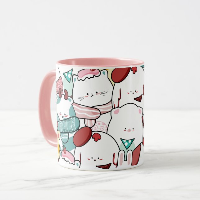 Taza Mug de Navidades cutáneos (Anverso izquierdo)