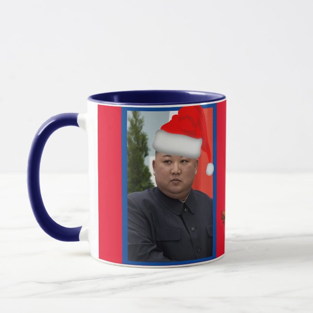 Taza Mug de Navidades de Kim Jong Un (Izquierda)