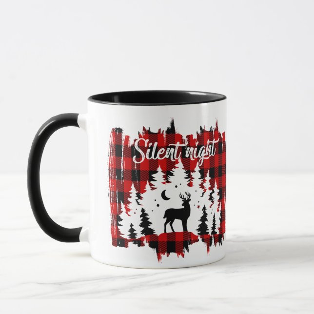 Taza Mug de Navidades de la noche silenciosa (Izquierda)