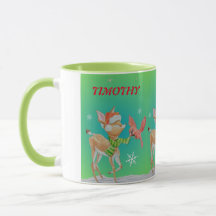 MUG DE NAVIDADES DE NIÑOS PERSONALIZADOS
