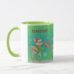 TAZA MUG DE NAVIDADES DE NIÑOS PERSONALIZADOS