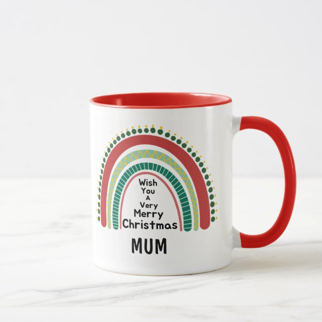 Taza Mug de Navidades personalizados (Derecha)