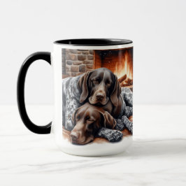 Taza Mug de Navidades que duermen en punteros