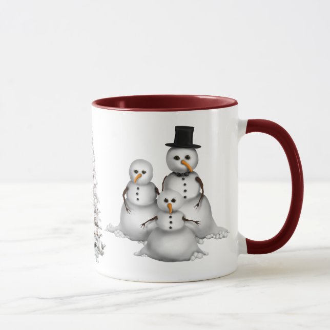 Taza Mug de Navidades Snowmans (Derecha)