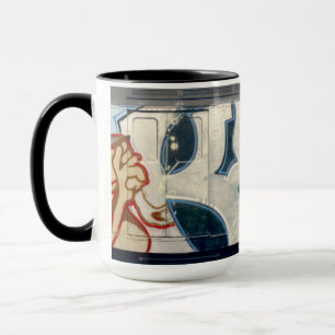 Taza Mug de "niños frescos" en el grafiti clásico Kel1s