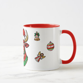 Taza Mug de Noël vache rigolote – Mug festif