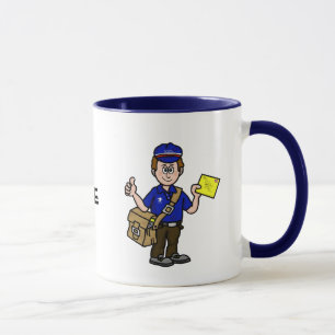 Taza Mug de nombre personalizado Mailman
