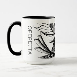 Taza Mug de Operetta por Darin Jones