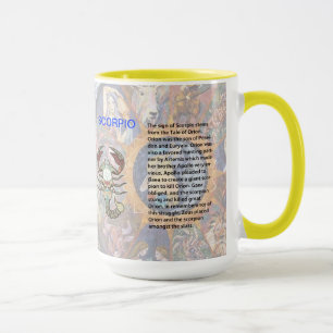 Taza Mug de origen escorpión