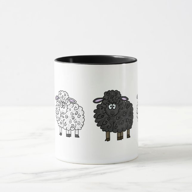 Taza Mug. de oveja negra (Centro)