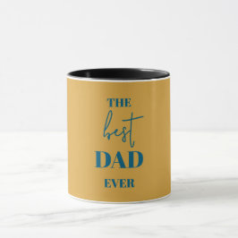 Taza Mug de papá e hijo - El mejor papá del corazón