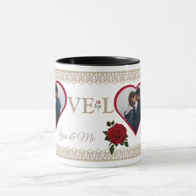 Taza Mug de parejas elegantes (Centro)