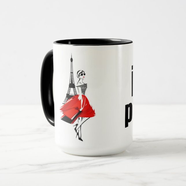 Taza Mug de París de alta calidad (Anverso izquierdo)
