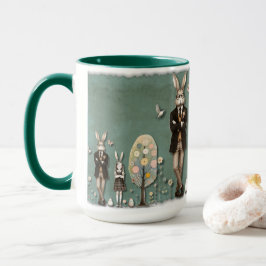Taza Mug de Pascua - Dominación mundial - un huevo a la