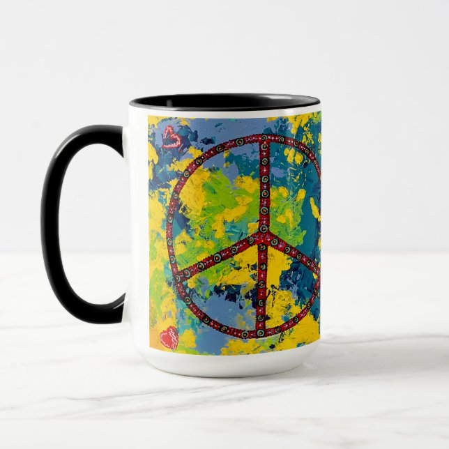 Taza Mug de Peace Out (Izquierda)
