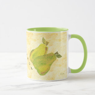 Taza Mug. de peras anticuadas