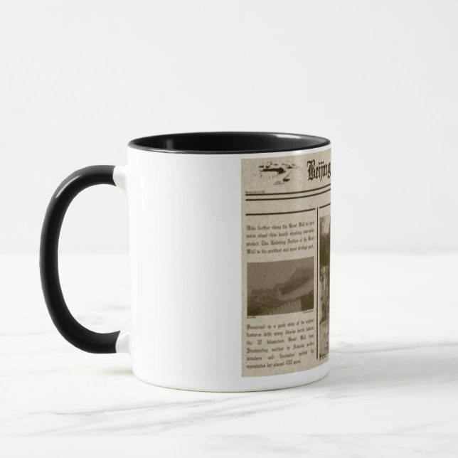 Taza Mug de periódico (Izquierda)