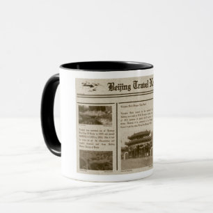 Taza Mug de periódico